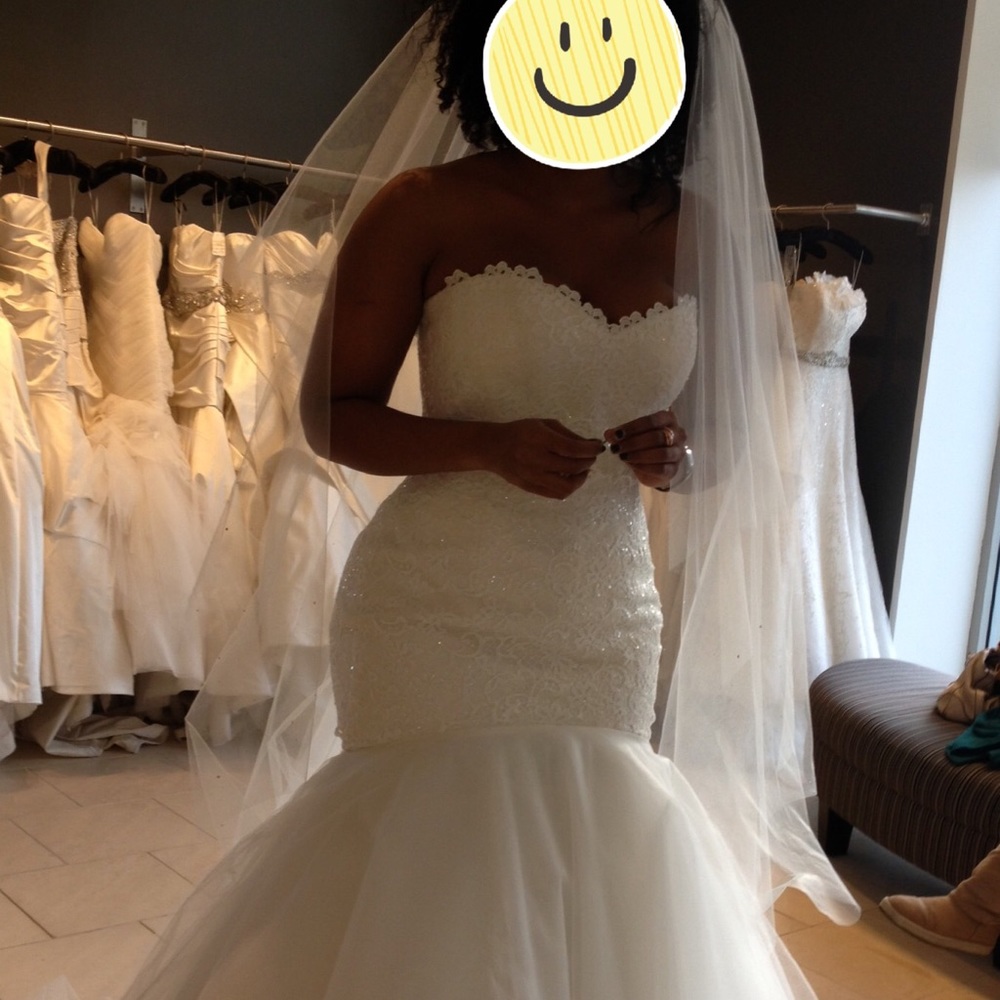 Romona Keveza wedding gown (ivory)